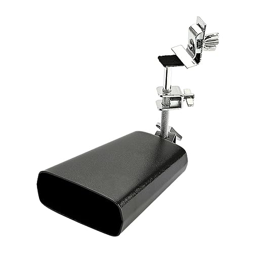 ifundom Drum Set Accessories Mini Cowbell Blue Cowbell Music Instrument Part Tambourine Accessories