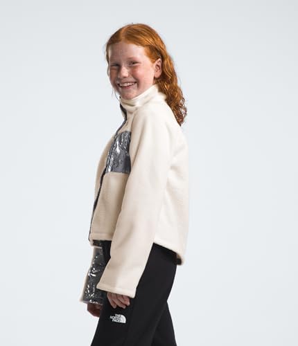 THE NORTH FACE Girls' Fleece Mashup Jacket, Gardenia White, X-Large2