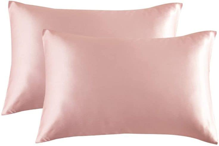 Libea Anti-Hair Breakge Satin Pillow Covers Pack 2 with Envelope Clouser (Peach) (B0BPPLWSHK) Amazon Price History, Amazon Price Tracker