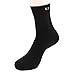 QIAN SOU men casual socks combed cotton men crew socks 4 pairs four color socks for shoe size 6-12