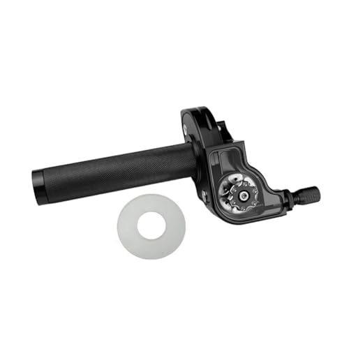 Poignées d'accélérateur universelles en aluminium de 22mm avec câble pour moto et scooter