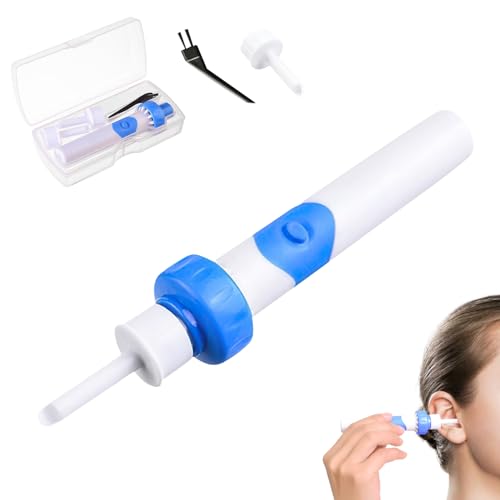 Ear Wax Removal Tool, Ear Vacuum Ear Cleaner Suction, C-Ear Cordless - Gentle and Powerful Ear Wax Removal Kit (1PCS)