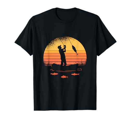 pêche pêcheur pêcheur pêche carpe canne à pêche brochet appât T-Shirt