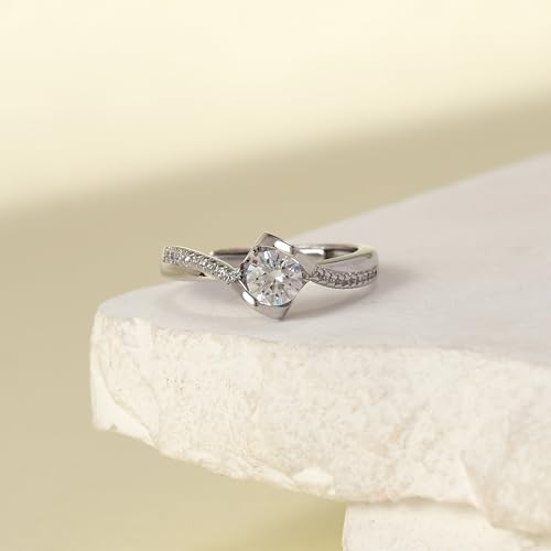 Image of SALTY Anti Tarnish Finger Ring for Women | Adjustable Fancy Jewellery Design | Fashion Accessories for Girls | Minimal Jewelry | Gift for Diwali, Christmas, Marriage, Birthday
