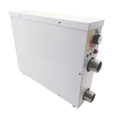 Scaldabagno elettrico a pompa di calore per piscine - Riscaldamento efficiente per piscine e spa, a risparmio energetico, design durevole con manopola di controllo