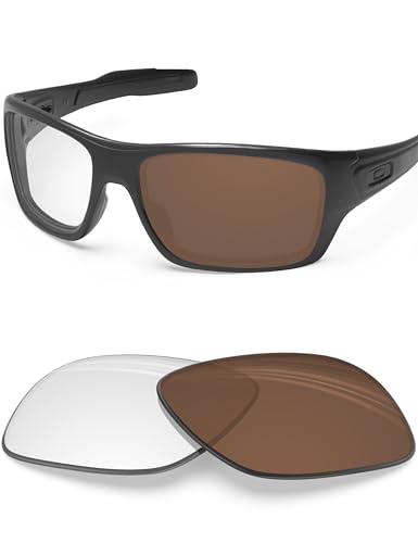 Image of BLAZERBUCK Anti-salt Polarized Replacement Lenses for Oakley Turbine OO9263 Sunglass