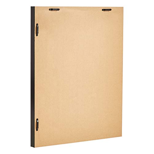 Amazon Basics Rectangular Wall Mirror With Peaked Trim, Black, 16 X 20 Inch #TOP1