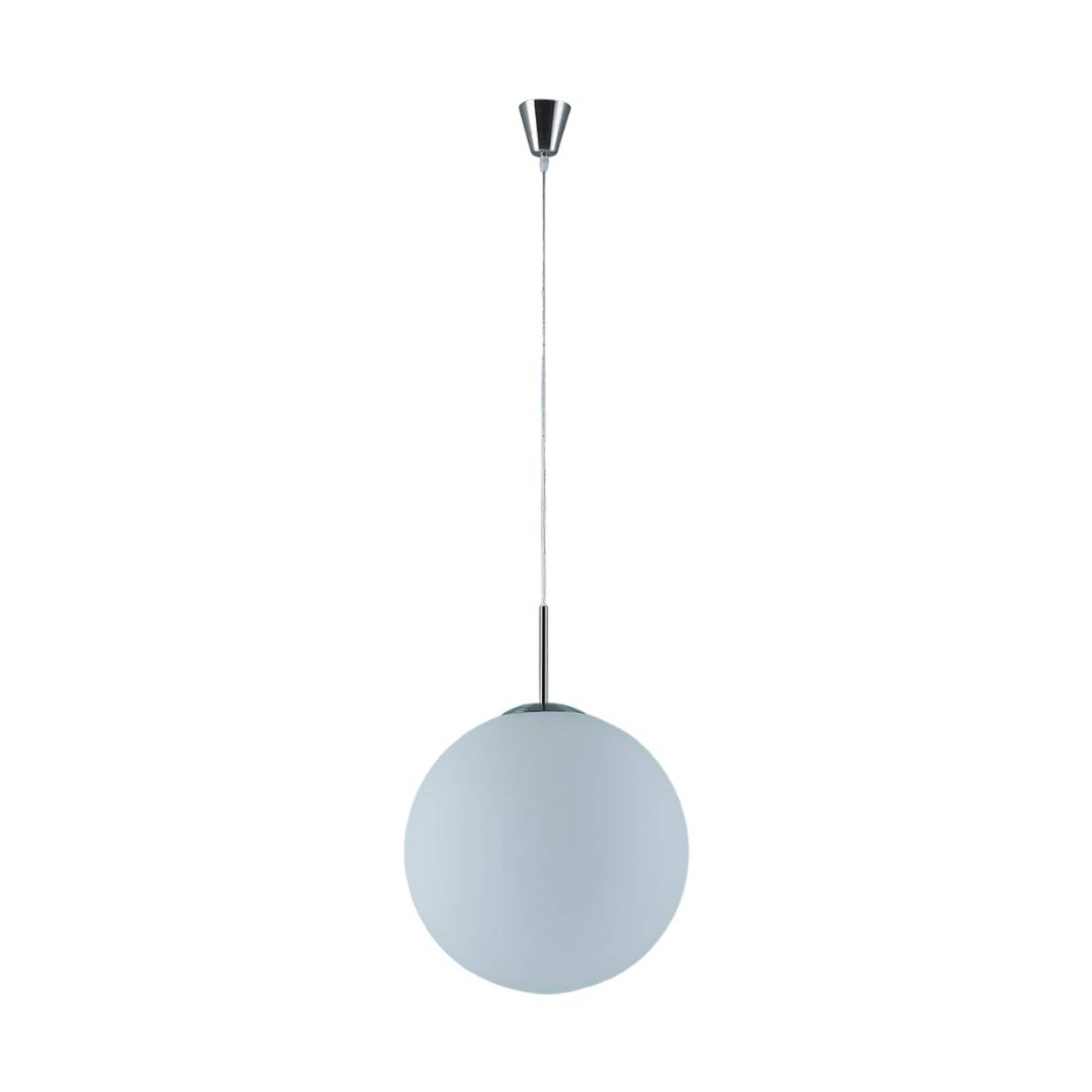 Lindby Pendelleuchte Marike (Modern) in Weiß aus Glas (1 flammig, E27) - Hängelampe Esstischlampe Hängeleuchte Wohnzimmerleuchte