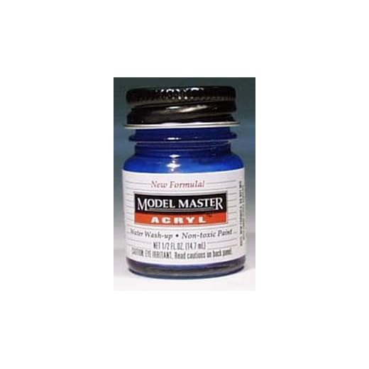 Ford/gm Engine Blue Testors Acrylic Plastic Model Paint