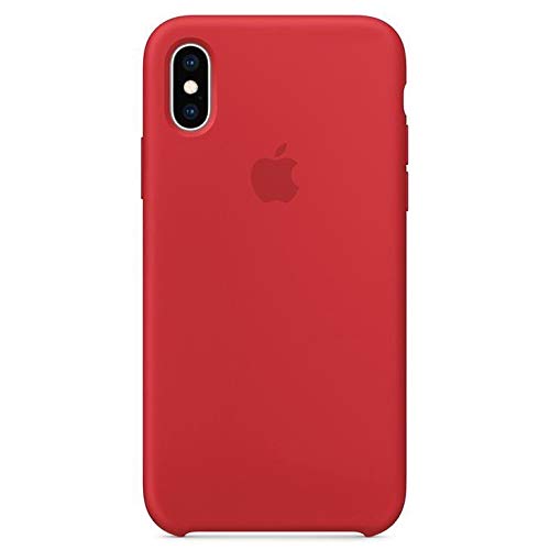 Image of Apple Silicone Case (for iPhone Xs) - (Product) RED