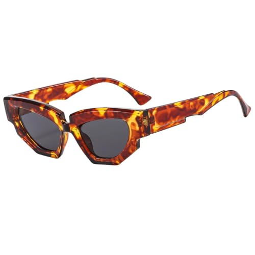 Lunettes de soleil œil de chat vintage UV400 pour homme et femme