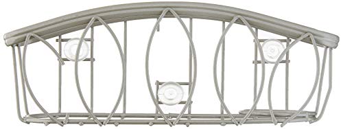 Spectrum Diversified Leaf Sponge & Brush Holder, Satin Nickel #TOP1