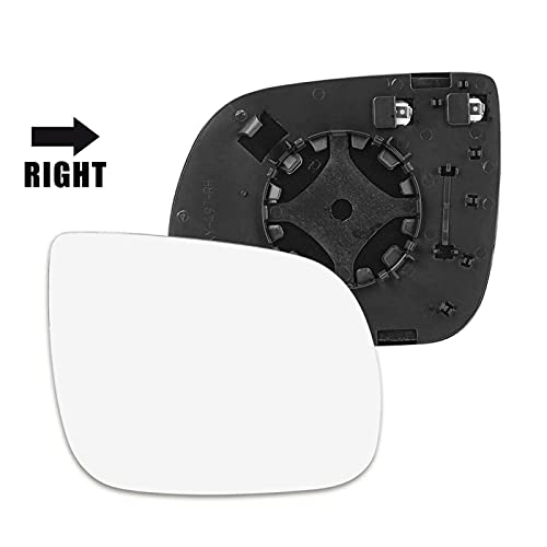 LT2CP Wing Mirror Glass Replacement for Audi Q5 (2008-2016) - Right Hand Side (Driver O/S) - Heated - Clip-On Style - High Clarity OE Quality - Image 3