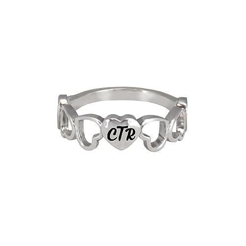 Juliette LDS CTR Ring by Ringmasters | Choose the Right Faith Ring | Keepsake LDS Jewelry by Lifebeats - Used condition - US$17.65