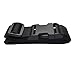 Explore Land Heavy Duty Polyester Luggage Strap Adjustable Suitcase Travel Belt (1-pack Black)
