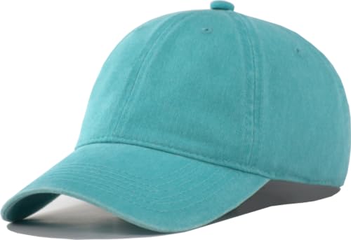 Image of TSSGBL Vintage Cotton Washed Baseball Cap S to XXL Unstructured Low Profile Adjustable Distressed Dad Hat for Men Women