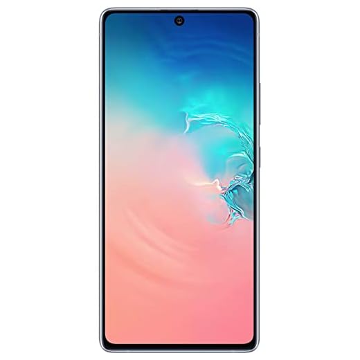 Samsung Galaxy S10 Lite Mobile Phone; Sim Free Smartphone - Prism White, (UK Version)