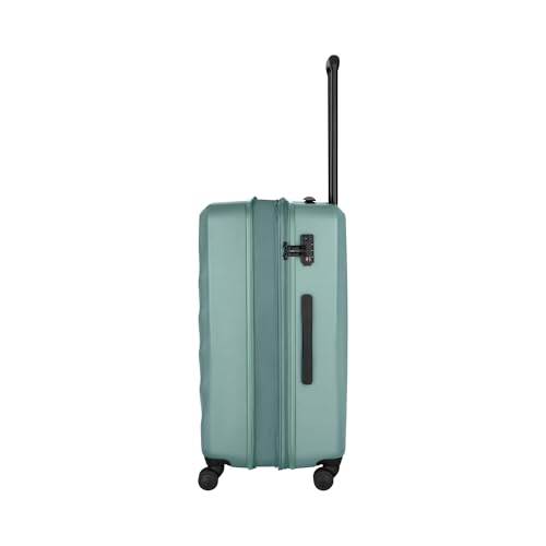 Image of WENGER, Motion, Medium Hardside Suitcase, 85 litres, Green, 653771, Swiss Designed