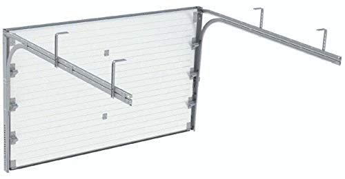 Scheurich Garagentor mit Antrieb und 2 Fernbedienungen, Sektionaltor zur Selbstmontage, L-Sicke, glatte Oberfläche, 3000x2150, RAL 9010 Weiß