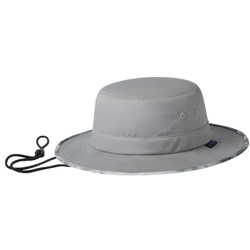 Image of UPF 50+ Foldable Sun Hat Patterned Under Brim Bucket Hats for Summer Hiking Fishing Beach Safari Men Women