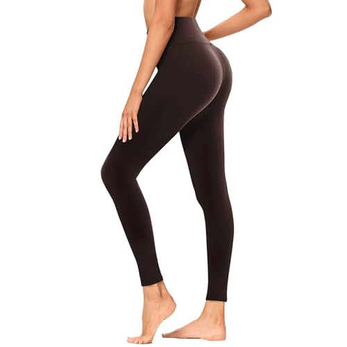 GAYHAY High Waisted Leggings for Women - Soft Opaque Slim Tummy Control Printed Pants for Running Cycling Yoga