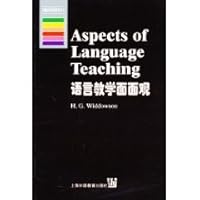Aspects of language teaching 781046583X Book Cover