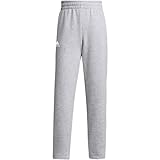 adidas Youth New Fleece Pants S Gray Heather