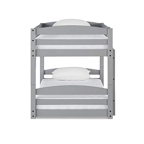 Dhp Phoenix Twin Floor Bunk Bed, Gray #TOP4