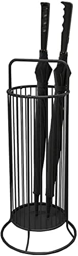 Metal Umbrella Stand with Large Capacity for Home and Office Use