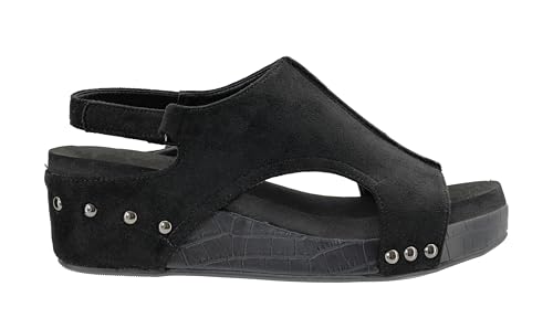 Image of Corkys Footwear Volta Wedge - Chic Elegance Meets All-Year Comfort with a 2-Inch Cork Heel and Marshmallow Insole for Stylish Everyday Wear and All-Day Comfort