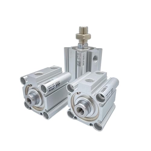 Cilindro neumático compacto CDQ2A32TF actuador de carrera larga para aire 2