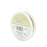Beadalon 24 Gauge Artistic Wire, Stainless Steel, 1/4-Pound