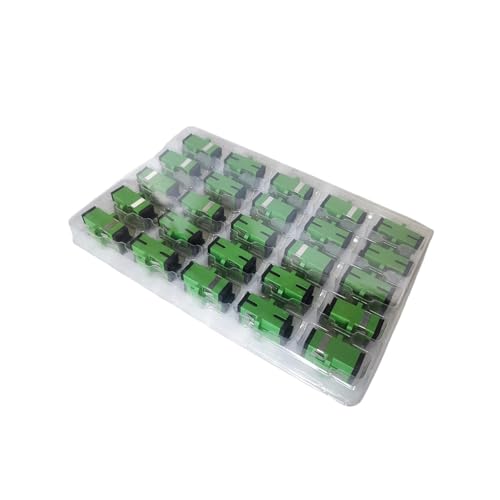 Adaptateur fibre optique SC-APC simplex pour un signal stable sans perte lot de 50 pièces SC-SC
