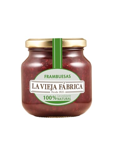 La Vieja Fábrica | Mermelada de Frambuesa con endulzante 100% NATURAL | 280g
