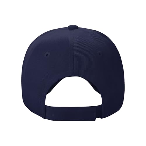 I Make Cute Babies Fashionable Casquette Hat Breathable Adjustable Strap for Comfort Style Navy Blue4