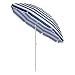 Sunula Sonnenschirm 160 cm mit Schutzhülle, neigbar & höhenverstellbar, Sonnenschirm für Strand Terrasse Garten, UPF 50+ UV-Schutz, GRS-recycelter Bezug
