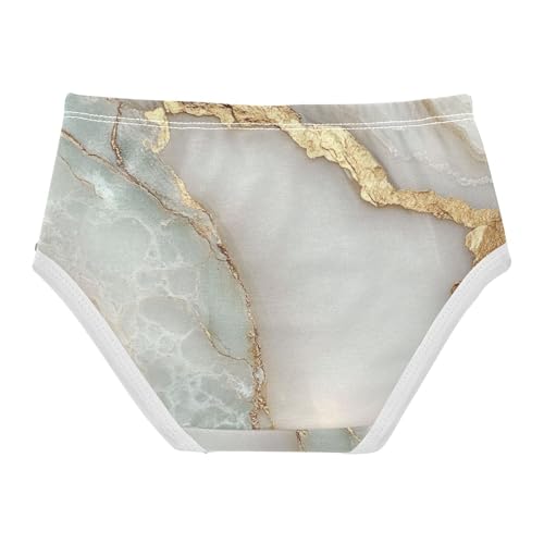 Underwear Soft and Breathable Panties Organic Underpants for Girls in Sizes 2T,3T, 4T, 5T, 6Y and 8Y2