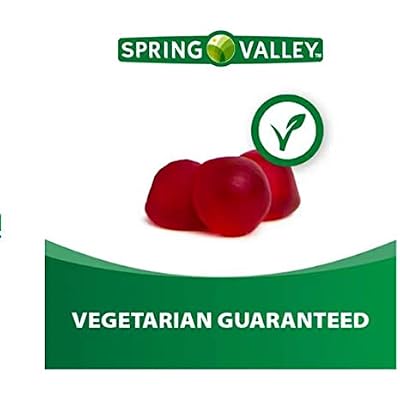 Spring Valley Brain Health Vegetarian Gummy Supplements, 60ct