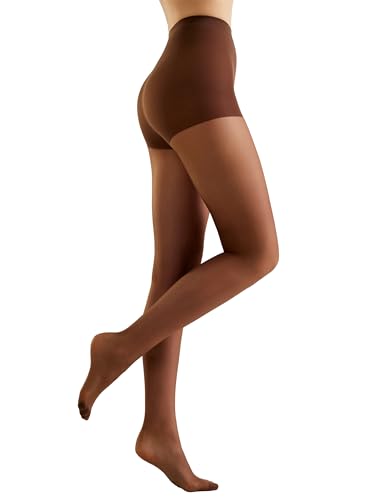 Image of Conte Sheer Full Support Control Top Pantyhose Tights with Vitamin E for Sensitive Skin Active Soft 20 Den
