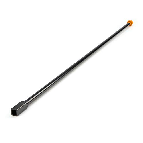 Steelman Standard 12mm Square Head Spare Tire Tool for Accessing Cradle-Mounted Spares Early Model Ford 30 Inches Long for Deep Pulleys Powder-Coated Steel