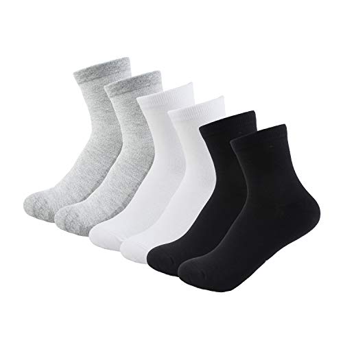 最安値 専用box付き6足組セット メンズ 靴下 スニーカーソックス ミドル丈 リブ ビジネス カジュアル 銀イオン 抗菌 防臭 通気性抜群 フリーサイズ 3色ミドル丈6足組の価格比較