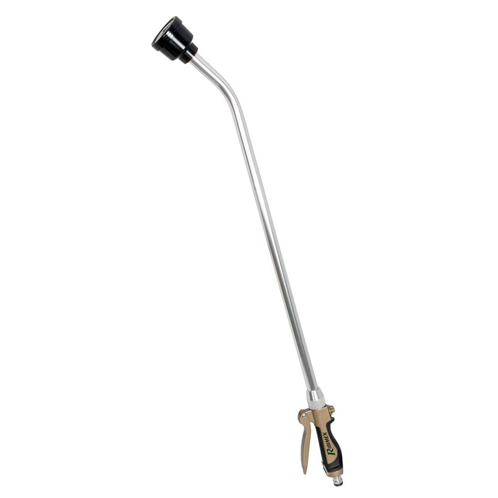 Ribimex Fusil d'Arrosage en Métal 80cm, Valve Pointeau, PRA-TLB-4410, Arrosoir Robuste pour Jardin et Extérieur