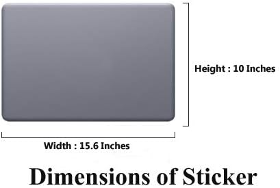 PIXELARTZ Laptop Skins Abstract Black and White Pattern 15.6 Inches Laptop Skins/Stickers for Dell Lenovo Acer HP (4006) (Half Skin)