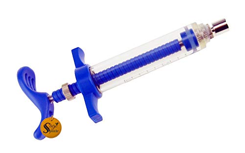 Sage Square Adjustable Hand Feeding Syringe for Birds, Puppy, Kitten, Dog, Cat, Hamster. (30 ML) 4