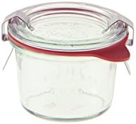Weck 080 Mini Mold Jar, 2.7 Ounce - Set of 12