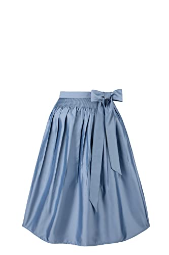 Stockerpoint Women's Kristin Midi Dirndl Apron, smoke blue, 52-56