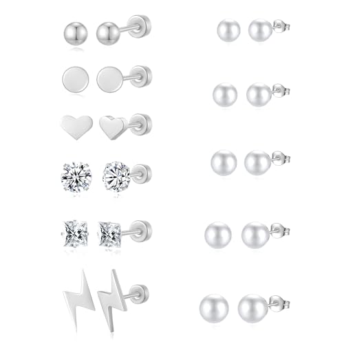 Boucles d'oreilles cœur hypoallergéniques pour en finir avec les oreilles sensibles