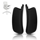 SINOLUXE Armrest Pads Replacement for Knoll Generation Chair, Only for Generation Chairs with Height Adjustable armrests（Black 1 Pair）