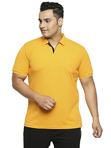 Image of Wear Your Opinion Men's Plus Size Polo Collar Neck Half Sleeve Tshirt
