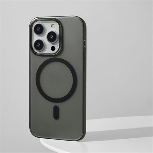 Coque ultra fine iPhone 15 noire transparente pour trajets et bureau